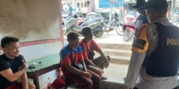 Polsek Ukui Gelar KRYD, Patroli dan Edukasi Warga Untuk Jaga Kamtibmas