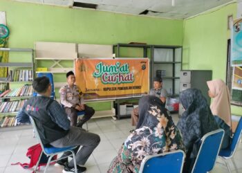 Polsek Pangkalan Kerinci Serap Aspirasi Warga