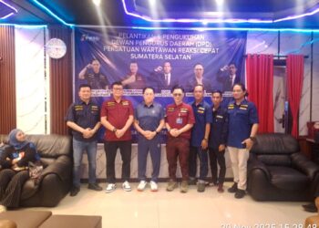 Prosesi Pelantikan DPD PWRC Sumatera Selatan Oleh Ketum Kornelius Wau