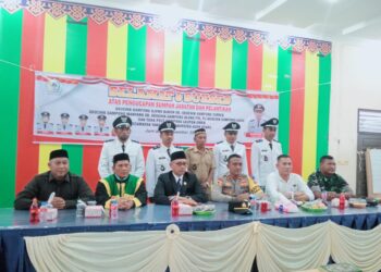 Pelantikan Geusyik Dan Tuha lV Di Kecamatan Tanah Luas Di Harapkan Pacu Kemajuan Gampong