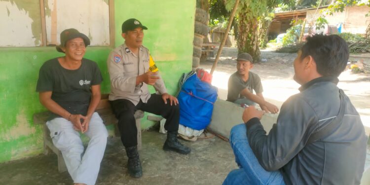 Bhabinkamtibmas Desa Sotol Gelar DDS, Warga Diimbau Waspada Narkoba hingga Hoaks