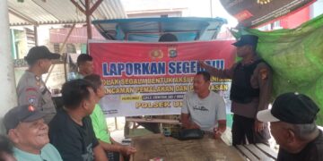 Polsek Ukui Ajak Masyarakat Bersama Tolak Premanisme di Lingkungan Usaha