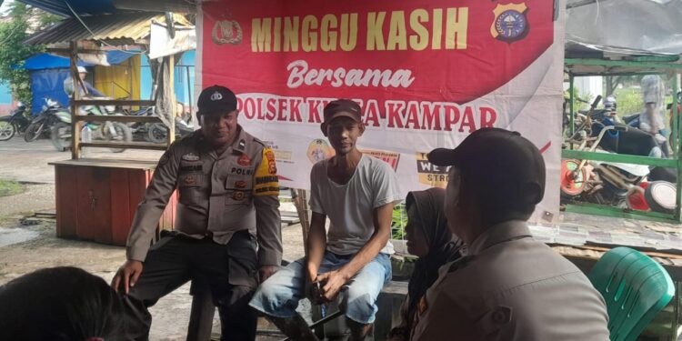 Gelar Minggu Kasih, Warga Kuala Kampar Keluhkan Penipuan Medsos hingga Karhutla