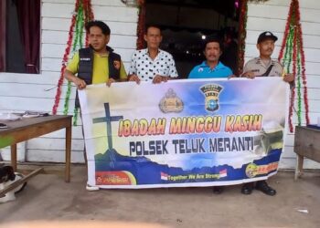 Polsek Teluk Meranti Gelar Minggu Kasih, Antisipasi Banjir dan Remaja Kebut-kebutan