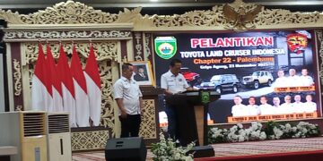 Pelantikan Pengurus Toyota Land Cruiser Indonesia Chapter 22 Palembang
