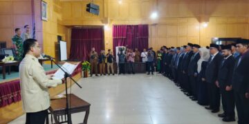 Wali Kota Lantik Pejabat Eselon II, III dan IV Pemko Langsa