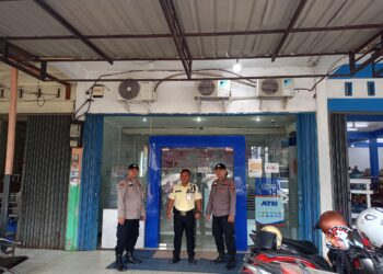 Cegah Curas, Curat, dan Curanmor, Polsek Pangkalan Lesung Gencarkan Patroli