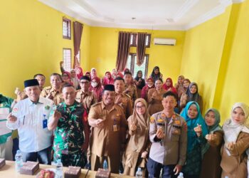 Kapolsek Ukui Hadiri Mini Lokakarya Stunting Tahap II, Perkuat Koordinasi Penanganan Balita Kurang Gizi