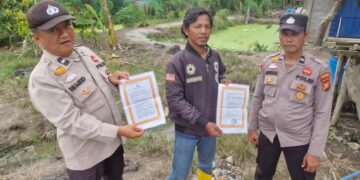 Polsek Kuala Kampar Gencarkan Patroli Cegah Karhutla, Masyarakat Dilibatkan Langsung