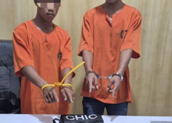 Polsek Kampar Kiri Tangkap Dua Pelaku Narkoba di Desa Gunung Mulya