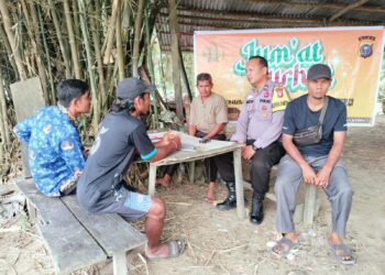 Musim Hujan hingga Pencurian Sawit, Ini Aspirasi Warga dalam Jumat Curhat Polsek Pangkalan Kerinci