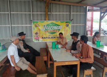 Polsek Ukui Serap Aspirasi Warga Soal Karhutla hingga Remaja Nongkrong Larut Malam