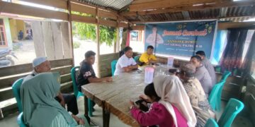 Gelar Jumat Curhat, Polisi Ajak Warga Waspadai Narkoba dan Karhutla