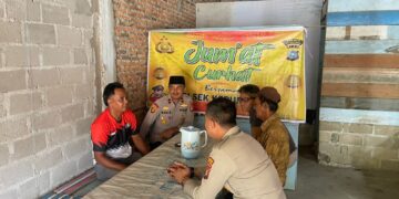 Polsek Kerumutan Gelar Jumat Curhat, Tindaklanjuti Aduan Remaja Nongkrong hingga Larut Malam