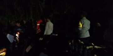 POLSEK LINGE DAN KORAMIL 05/LINGE TINDAK LANJUTI KEBAKARAN EMPAT UNIT RUMAH DI KAMPUNG DELUNG SEKINEL