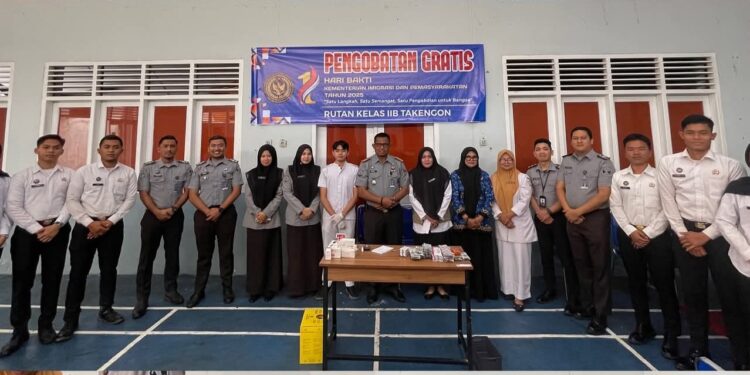 Memperingati Hari Bakti Imipas Ke 1, Pengobatan dan Kesehatan Gratis Di Rutan Takengon