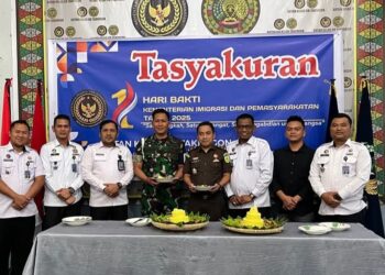 Rutan Takengon Gelar Tasyakuran Hari Bakti Kementerian Imigrasi Dan Pemasyarakatan Ke- 1