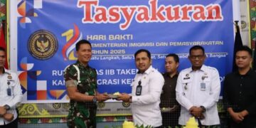 Kantor Imigrasi Bersama Rutan Takengon Gelar Hari Bakti Kemimipas Ke 1 Tahun 2025