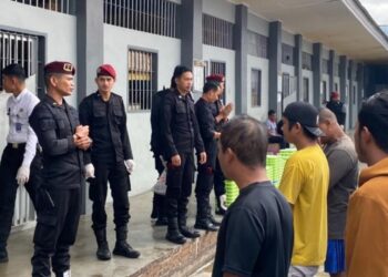 Zero Halinar, Rutan Takengon Gelar Razia Rutin Kamar Hunian Warga Binaan