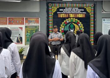 Penerimaan Peserta Magang Nasional Kemenaker Di Rutan Takengon