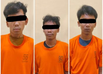 Polres Kuansing Tangkap Tiga Pelaku Persetubuhan Anak di Bawah Umur di Desa Petai