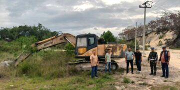 Polres Kampar Bersama Kodim 0313 KPR Sasar Galian C di Desa Salo Timur