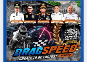 Ayo Daftar!, Saksikan Kejuaraan Drag Speed Series Dua Piala Kapolda dan Pembina IMI Aceh di Kota Langsa
