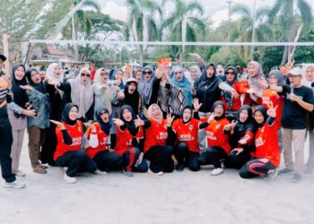 RSUD Langsa Raih Juara Tiga Turnamen Voli Peringatan Hari KORPRI 