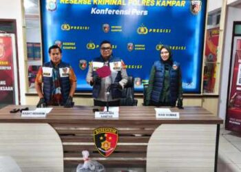 Polres Kampar Berhasil Tangkap Pelaku Pembunuhan di Desa Pasir Sialang