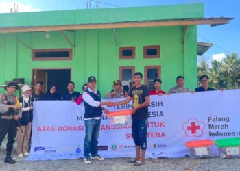 Pasca Bencana Alam, PMI Bener Meriah Salurkan Bantuan Di Kecamatan Timang Gajah