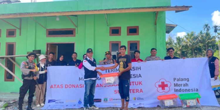 Pasca Bencana Alam, PMI Bener Meriah Salurkan Bantuan Di Kecamatan Timang Gajah