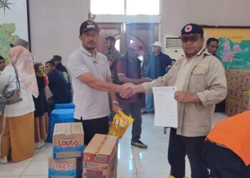 Jumlah Bantuan Logistik Masuk Posko Bencana Kabupaten Aceh Tengah