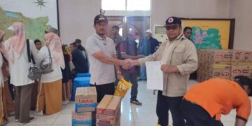 Jumlah Bantuan Logistik Masuk Posko Bencana Kabupaten Aceh Tengah