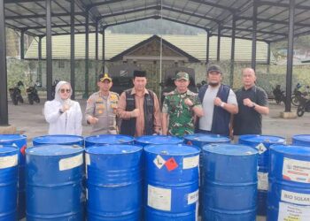 Haili Yoga Terima Langsung Bantuan 4 Ton Bio Solar Dari Presiden Prabowo Subianto