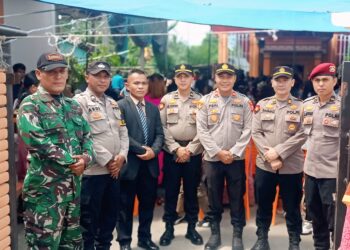 Pastikan Keamanan Natal Dan Tahun Baru 2026, Polsek Perhentian Raja Kerahkan Personel di seluruh Gereja