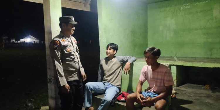 Pengecekan Pos Kamling, Polisi Tingkatkan Harkamtibmas Warga