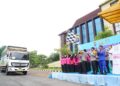 Polda Riau Kirim 6 Truk Bantuan Misi Kemanusiaan Untuk Aceh-Sumut-Sumbar