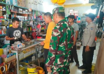 Sinergi TNI-Polri di Langgam: Polsek Langgam Sambangi Koramil 09 untuk Perkuat Kamtibmas