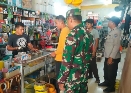 Sinergi TNI-Polri di Langgam: Polsek Langgam Sambangi Koramil 09 untuk Perkuat Kamtibmas