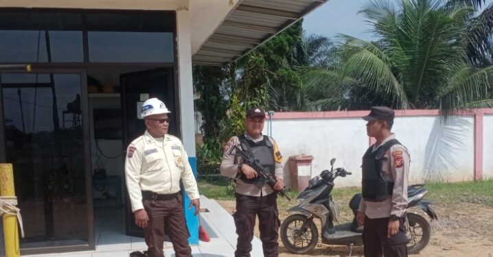 Polsek Ukui Gelar Patroli Obvit Antisipasi C3 di Sejumlah Titik Strategis