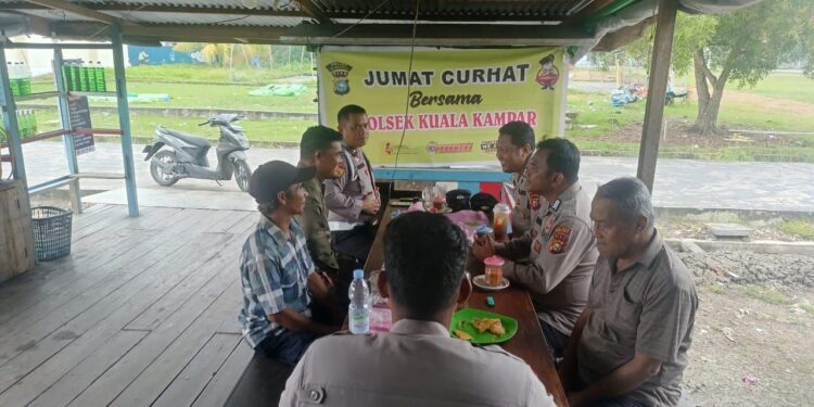 Jumat Curhat di Kuala Kampar, Warga Keluhkan Anjing Liar hingga Aksi Kebut-Kebutan Remaja