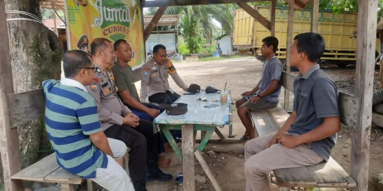 Polsek Ukui Serap Aspirasi Warga Lewat Program Jumat Curhat