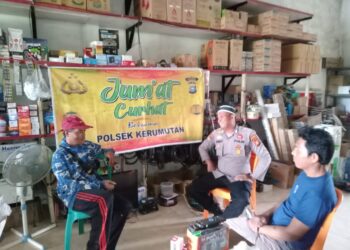 Jumat Curhat di Pasar Induk Kerumutan, Polri Sapa Masyarakat dan Tindaklanjuti Masalah Kamtibmas