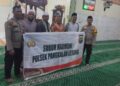 Lewat Subuh Harmoni, Polsek Pangkalan Lesung Sampaikan Himbauan Kamtibmas ke Warga