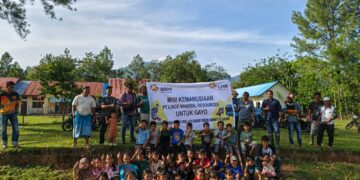 Bantuan Logistik Misi Kemanusiaan PT Linge Mineral Resources Mendarat Di Tanoh Linge