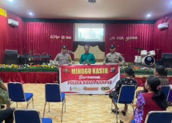 Polsek Kuala Kampar Gelar Minggu Kasih, Warga Curhat soal Hoax, Anjing Liar, dan Kenakalan Remaja