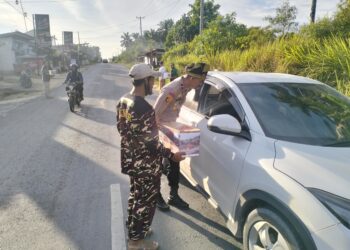 Polsek Kerumutan Galang Dana untuk Korban Bencana di Sumbar, Sumut, dan Aceh