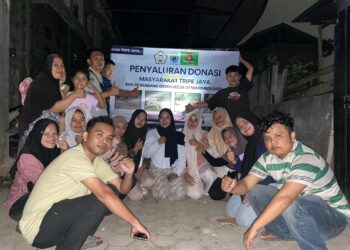 Bantuan Logistik Masyarakat Mahasiswa Untuk Sepuluh Desa Di Tripe Jaya