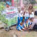 Polisi Tanam Bibit Pohon Kelengkeng di TK Pembina Bunut Pelalawan