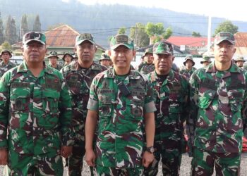 Kodim 0106/Aceh Tengah Kerahkan Personil Untuk Pengamanan Pendistribusian Logistik Dan Pendataan